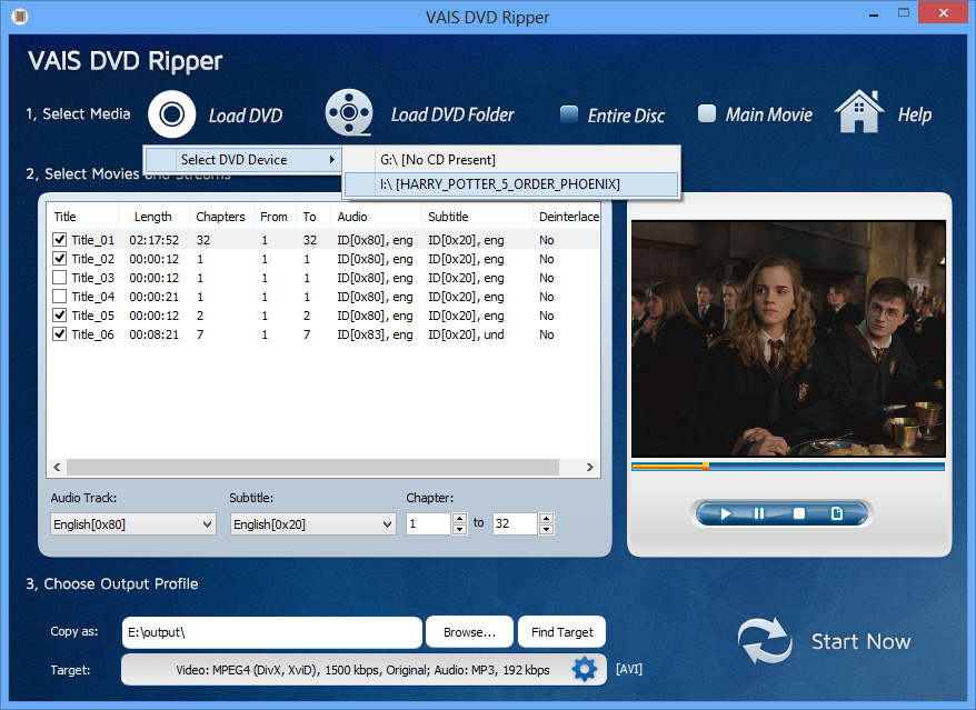 VAIS DVD Ripper